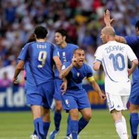 Zinédine Zidane : Son célèbre coup de boule immortalisé, Materazzi jubile