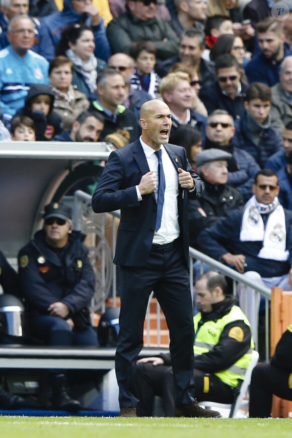 Le Real Madrid de Zinedine Zidane s'impose 3 à 0 contre Leganès à Madrid le 6 novembre 2016.