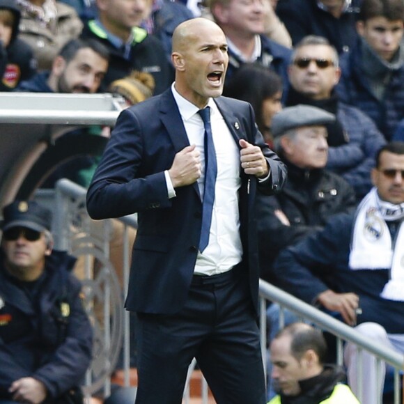 Le Real Madrid de Zinedine Zidane s'impose 3 à 0 contre Leganès à Madrid le 6 novembre 2016.