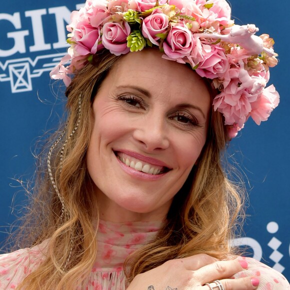 Sophie Thalmann (tatouage éphémère) - 167e Prix de Diane Longines à l'hippodrome de Chantilly, à Chantilly, le 19 Juin 2016. © Giancarlo Gorassini/Bestimage