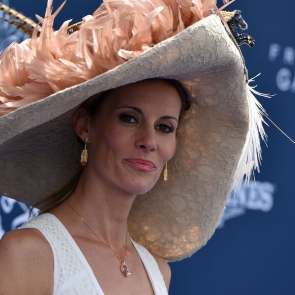 Sophie Thalmann - "Prix de Diane Longines" à l'hippodrome de Chantilly le 14 juin 2015. © Giancarlo Gorassini/Bestimage