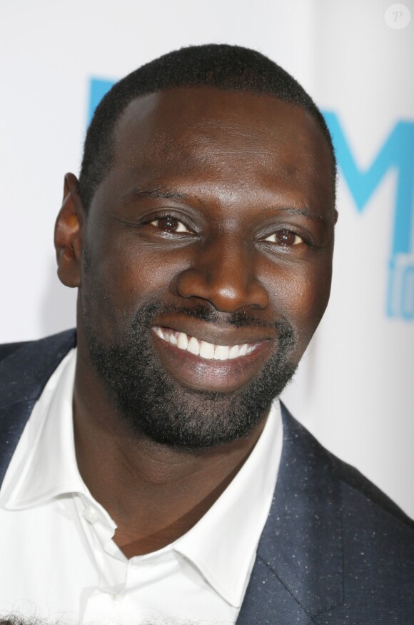 Omar Sy lors de l'avant-première du film "Demain tout commence" au Grand Rex à Paris le 28 novembre 2016.