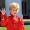 Debbie Reynolds lors de l'ouverture d'un nouveau casino à West Sulfur Springs en 2010.