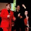 George Michael et Elton John à Londres, en novembre 1999.  