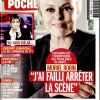 Muriel Robin en couverture de Télé Poche, le 2 janvier 2017