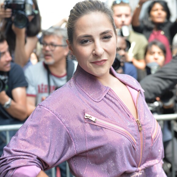 Marilou Berry - Sorties du défilé de mode Haute-Couture automne-hiver 2016/2017 "Jean-Paul Gaultier" à Paris. Le 6 juillet 2016 © CVS-Veeren / Bestimage