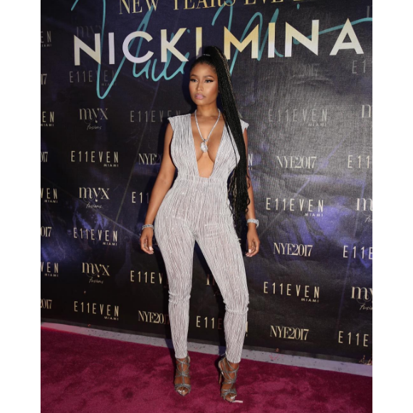 Nicki Minaj a publié une photo d'elle sur sa page Instagram au mois de décembre 2016.