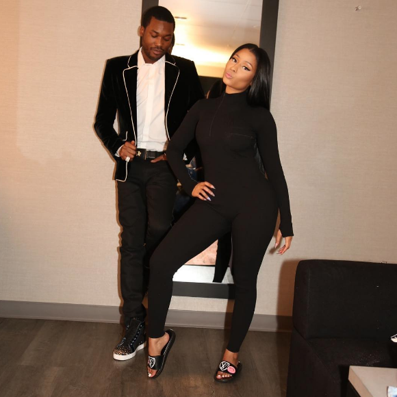 Nicki Minaj et son chéri Meek Mill au mois de novembre 2016