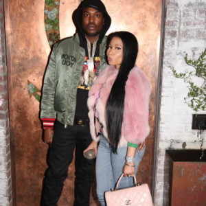 Nicki Minaj et son chéri Meek Mill au mois de novembre 2016
