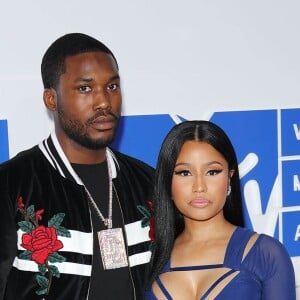 Nicki Minaj et son compagnon Meek Mill aux MTV Video Music Awards 2016 au Madison Square Garden à New York. Le 28 août 2016