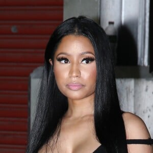 Nicki Minaj arrive au défilé de mode Alexander Wang au Pier 94 à New York, le 10 septembre 2016