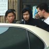 Pax et Maddox Jolie-Pitt (les fils de Brad Pitt et Angelina Jolie) sont allés déjeuner avec des amis et leur garde du corps à Studio City, Los Angeles, Californie, Etats-Unis, le 3 janvier 2017.