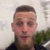 Jordan, très barbu, à l'aéroport de Miami le 4 janvier 2017.