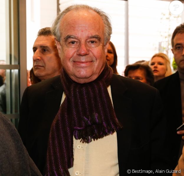 Frédéric Mitterrand - Inauguration du centre culturel et spirituel orthodoxe russe à Paris le 19 octobre 2016. © Alain Guizard / Bestimage