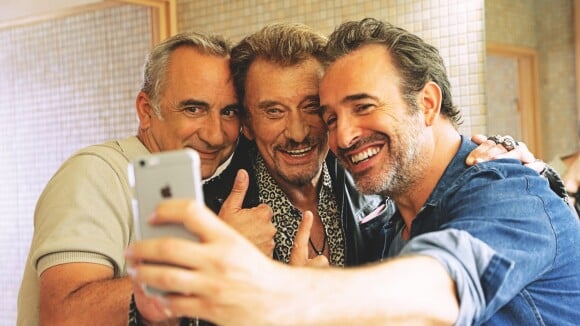 Johnny Hallyday : Complice avec Jean Dujardin pour un tendre selfie