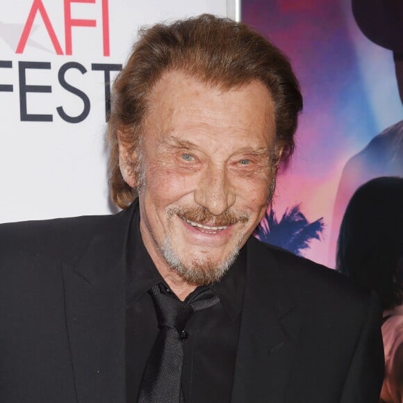 Johnny Hallyday lors de la première de "Rules Don't Apply" pendant le AFI FEST 2016 à Los Angeles, le 10 novembre 2016. © JLPPA/Bestimage