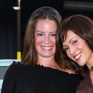 Holly Marie Combs et Alyssa Milano à Los Angeles le 11 août 2002.