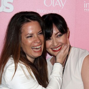 Shannen Doherty, Holly Marie Combs à la soire "US Weekly Hot Hollywood Party 2012", le 18 avril 2012.