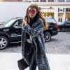 Gigi Hadid dans la rue à New York le 13 décembre 2016.