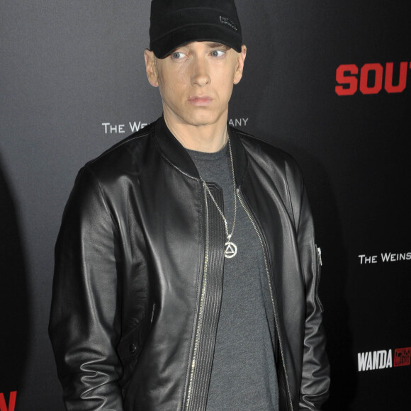 Eminem - Première du film "Southpaw" à New York. Le 20 juillet 2015.