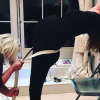 Geri Halliwell enceinte : L'ex Spice Girl révèle son ventre rond en plein sport