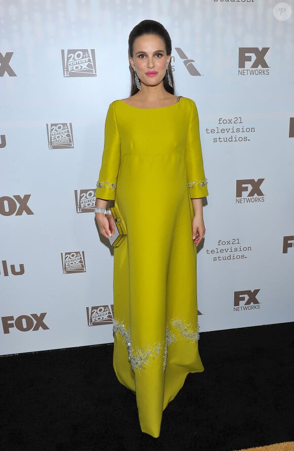 Natalie Portman lors de soirée Fox après les Golden Globe Awards, Beverly Hills, Los Angeles, le 8 janvier 2016.