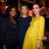 Octavia Spencer, Stacey Snider (Chairman/CEO de 20th Century Fox Film) et Natalie Portman lors de soirée Fox après les Golden Globe Awards, Beverly Hills, Los Angeles, le 8 janvier 2016.