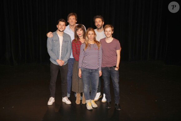 Exclusif - Rendez-vous avec "La Troupe à Palmade" au théâtre La Comédie de Paris à Paris. Le 5 décembre 2016 © Alain Guizard / Bestimage