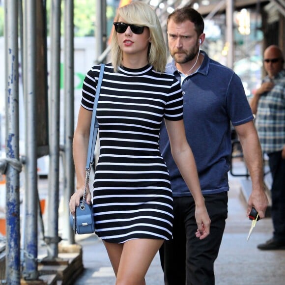 Taylor Swift fait du shopping dans les rues de New York, le 14 septembre 2016