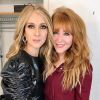 Céline Dion affiche une nouvelle tête au côté de la maquilleuse Charlotte Tilbury, sur Instagram, le 11 janvier 2017