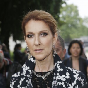 Céline Dion - Arrivées au défilé de mode Haute-Couture automne-hiver 2016/2017 "Giambattista Valli" à Paris. Le 4 juillet 2016