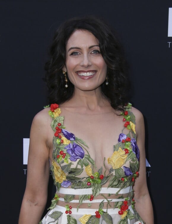 Lisa Edelstein à la soirée de Gala Moca à Los Angeles, le 14 mai 2016