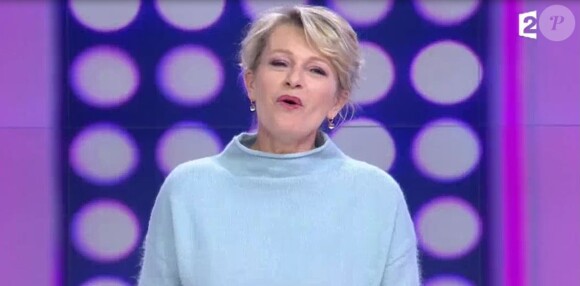 Sophie Davant dans "C'est au programme", jeudi 12 janvier 2017, France 2