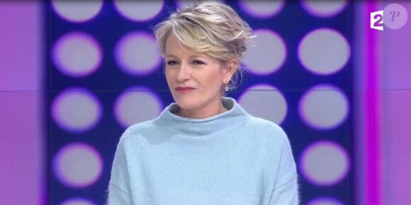 Sophie Davant blessée dans "C'est au programme", jeudi 12 janvier 2017, France 2