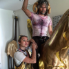 Miley Cyrus et son ami Wayne Coyne. Photo publiée sur Instagram au mois de septembre 2016