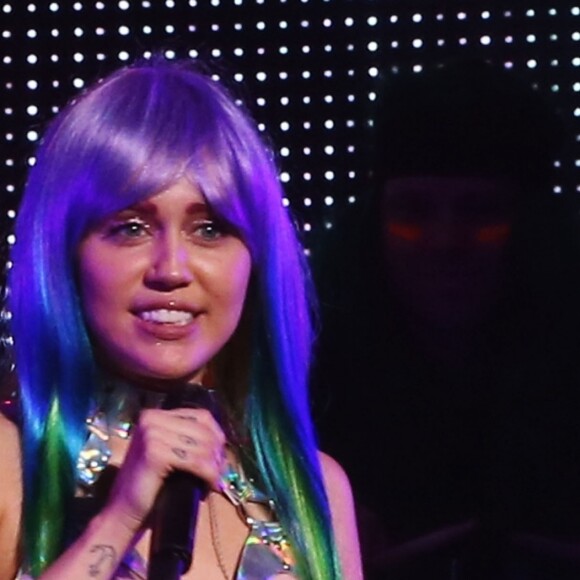 Concert de Miley Cyrus à Vancouver le 14 décembre 2015.