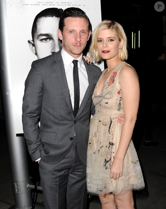 Jamie Bell et Kate Mara à Los Angeles, le 30 novembre 2016.