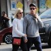 Exclusif - Kate Mara et son compagnon Jamie Bell à West Hollywood, le 16 novembre 2016.