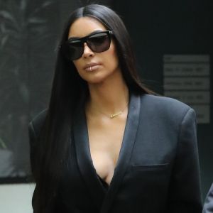 Exclusif - Kim Kardashian à Los Angeles le 5 janvier 2017