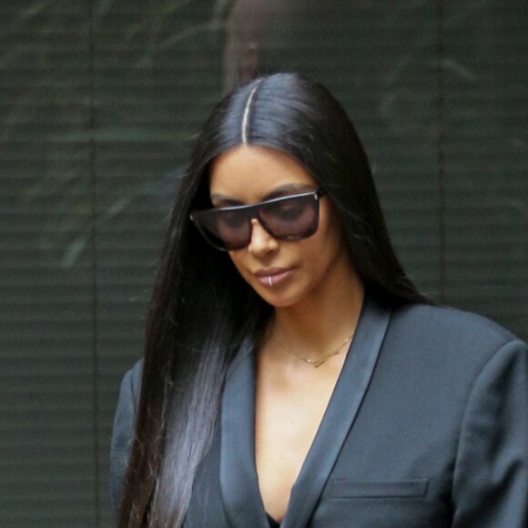Exclusif - Kim Kardashian à Los Angeles le 5 janvier 2017