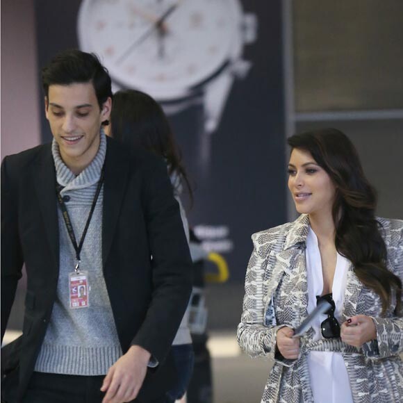 Exclusif, reproduction interdite : Kim Kardashian et Gary Madar un chauffeur de Kim Kardashain mis en examen avec l'équipe des papys braqueurs, mais le seul laissé en liberté sous contrôle judiciaire