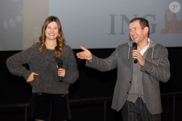 Dany Boon et Alice Pol assistent à l'avant-première du film "Raid Dingue" à L'UGC De Brouckère, à Bruxelles en Belgique le 11 janvier 2017.