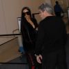 Kim Kardashian et Scott Disick vont prendre un avion à l'aéroport de Los Angeles le 11 janvier 2017