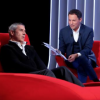 Exclusif - Le chanteur Julien Clerc, Marc-Olivier Fogiel - Enregistrement de la première émission de la saison 3 du "Divan", dédiée à Julien Clerc et présentée par Marc-Olivier Fogiel à Paris, le 6 Janvier 2017. Elle sera diffusée le 17 janvier 2017, sur France 3. © Dominique Jacovides/Bestimage