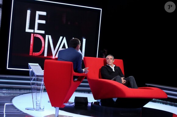 Exclusif - Julien Clerc - Enregistrement de la première émission de la saison 3 du "Divan", dédiée à Julien Clerc et présentée par Marc-Olivier Fogiel à Paris, le 6 Janvier 2017. Elle sera diffusée le 17 janvier 2017, sur France 3. © Dominique Jacovides/Bestimage