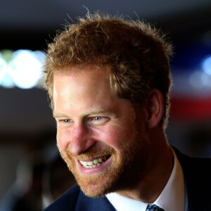 Le prince Harry en visite en Guyane dans le cadre de son voyage aux Caraïbes à Georgetown le 2 décembre 2016.