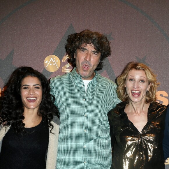 Anne Marivin, Sabrina Ouazani, Eric Lavaine, Alexandra Lamy, Jamie Bamber - 20e festival de Comédie à l'Alpe d'Huez le 19 janvier 2017. © Dominique Jacovides/Bestimage