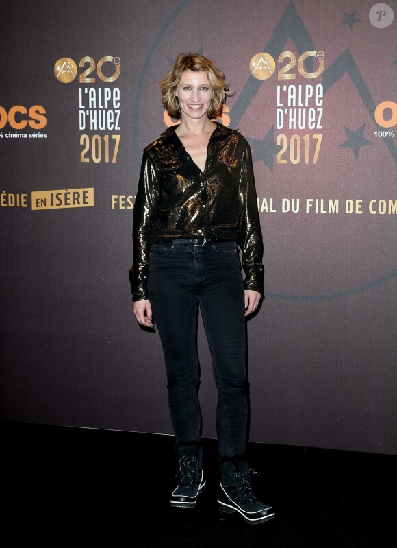 Alexandra Lamy - 20e festival de Comédie à l'Alpe d'Huez le 19 janvier 2017. © Dominique Jacovides/Bestimage