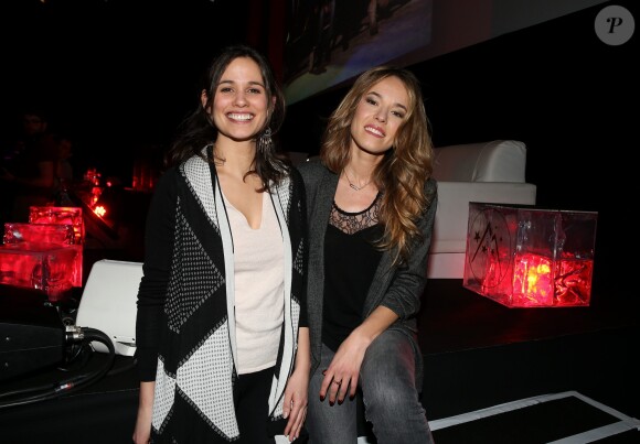 Lucie Lucas et Elodie Fontan lors de la cérémonie de clôture du 20e Festival du film de comédie à l'Alpe d'Huez, le 21 janvier 2017. © Dominique Jacovides/Bestimage