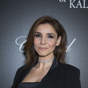 Semi-Exclusif - Clotilde Courau lors du photocall de la présentation de la collection Chopard ''The Queen of Kalahari'' au théâtre du Châtelet à Paris, le 21 janvier 2017.